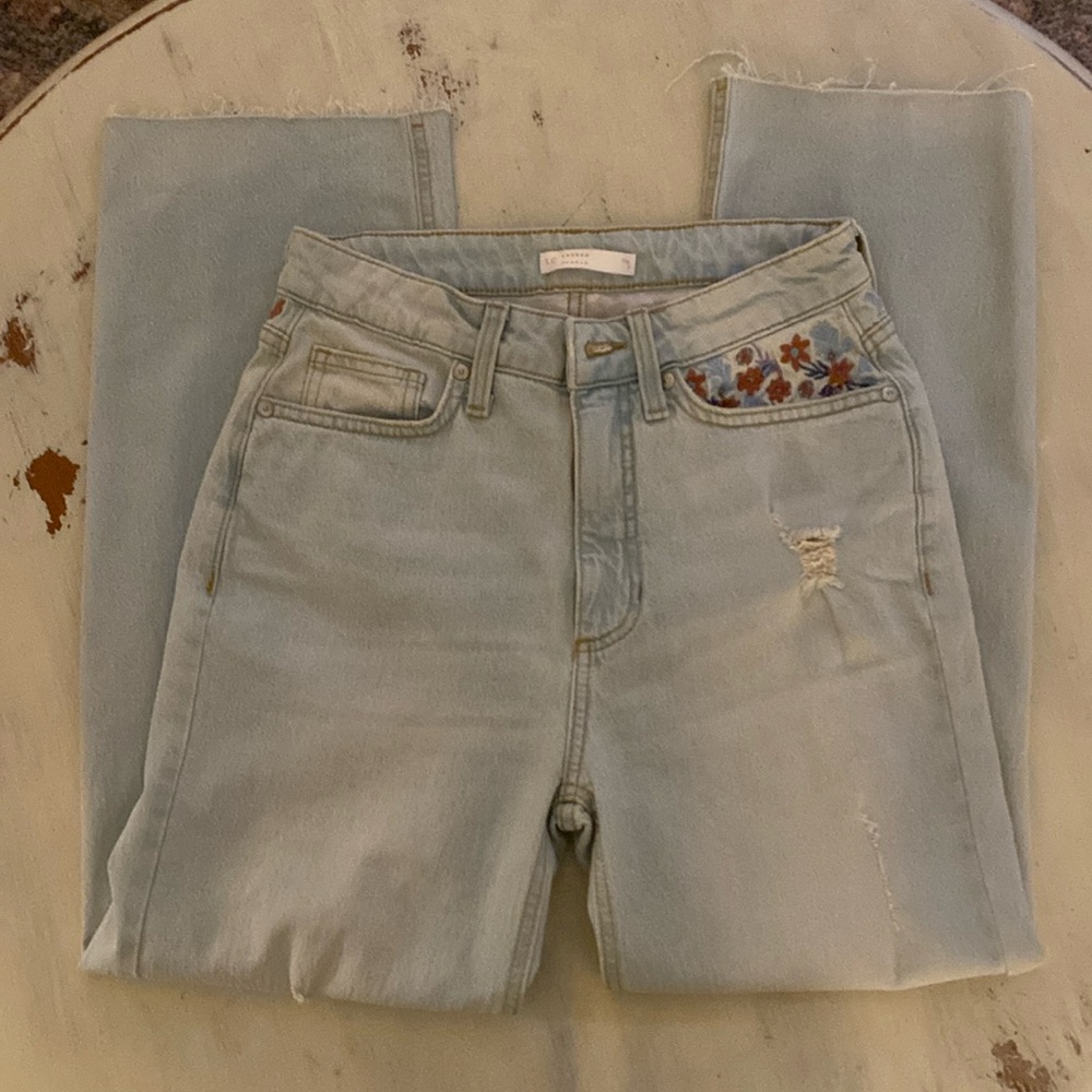 Lauren Conrad High Rise Crop jean size 2